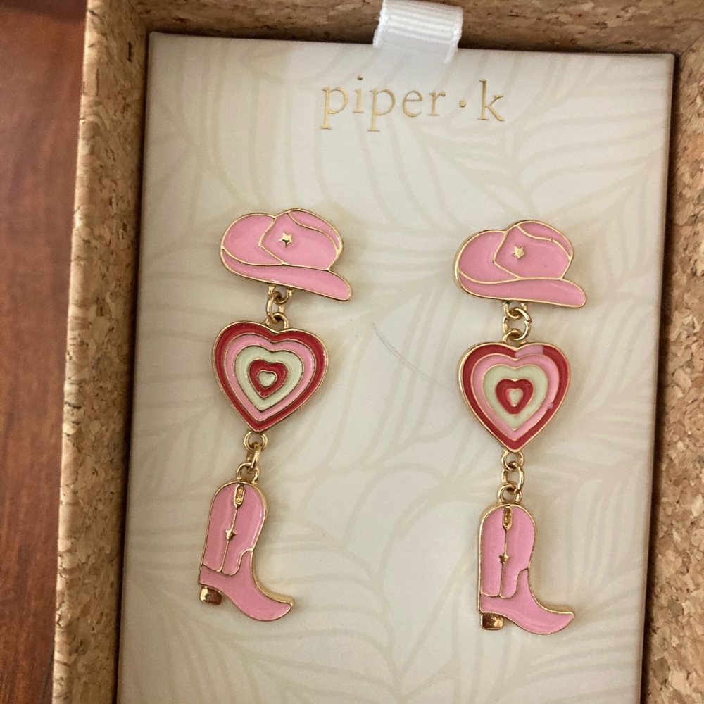 2 inch Cowboy earrings